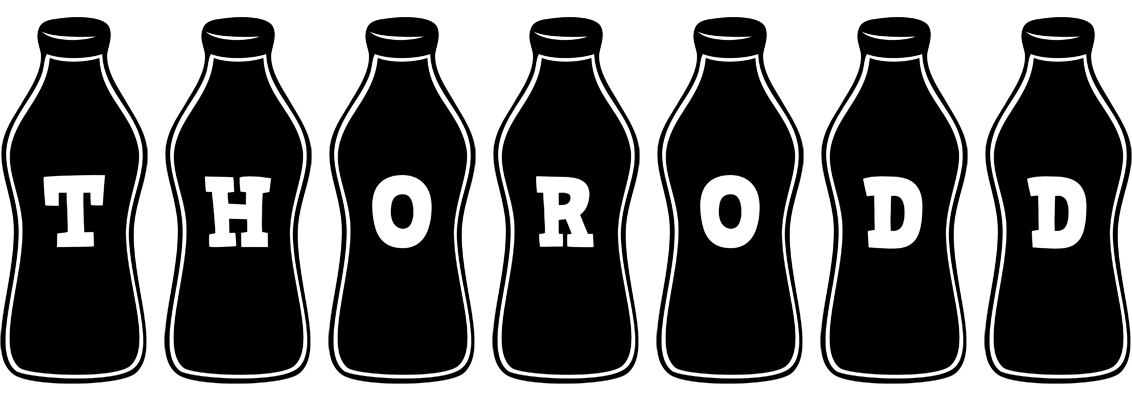 Thorodd bottle logo
