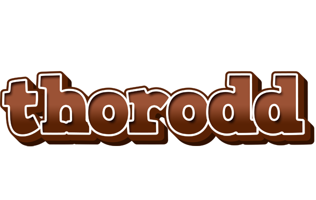 Thorodd brownie logo
