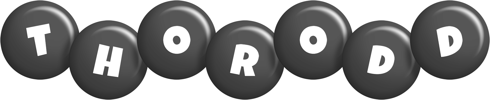 Thorodd candy-black logo