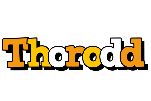 Thorodd cartoon logo