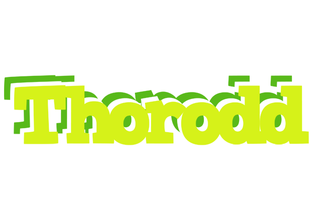 Thorodd citrus logo