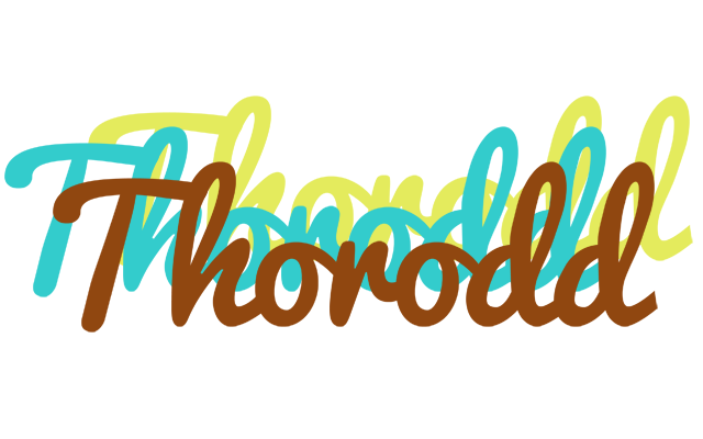 Thorodd cupcake logo