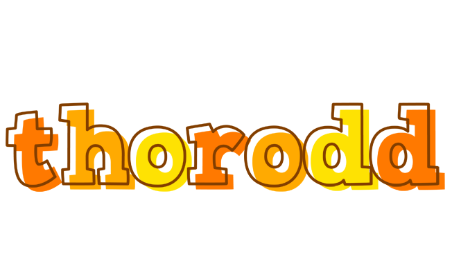Thorodd desert logo