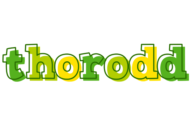 Thorodd juice logo