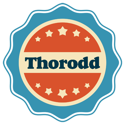 Thorodd labels logo