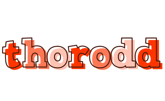 Thorodd paint logo