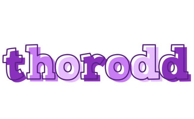Thorodd sensual logo
