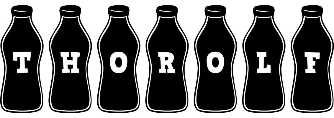 Thorolf bottle logo