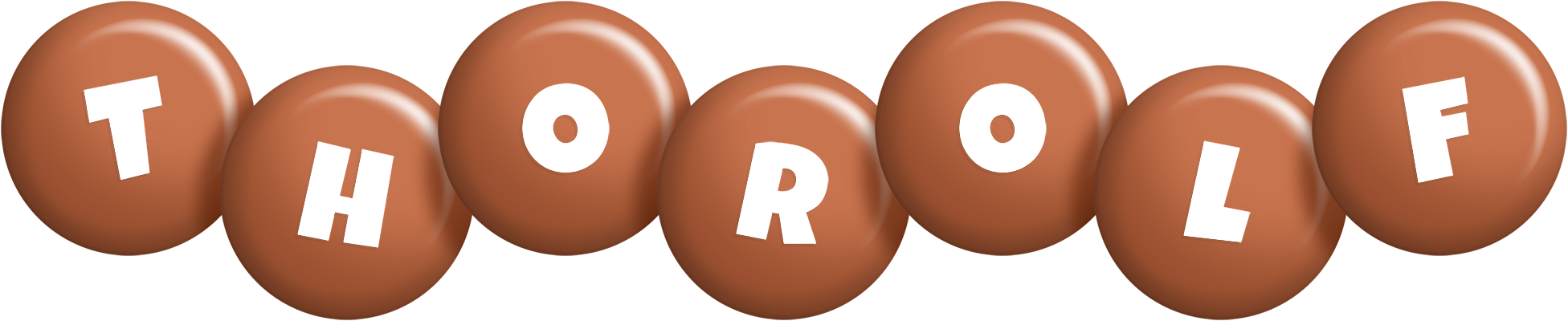 Thorolf candy-brown logo