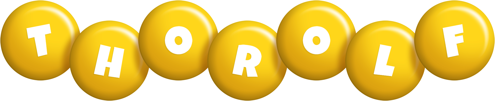 Thorolf candy-yellow logo