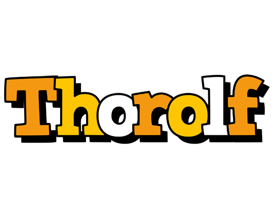 Thorolf cartoon logo