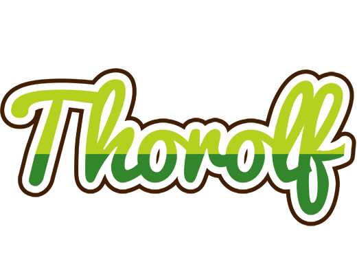 Thorolf golfing logo