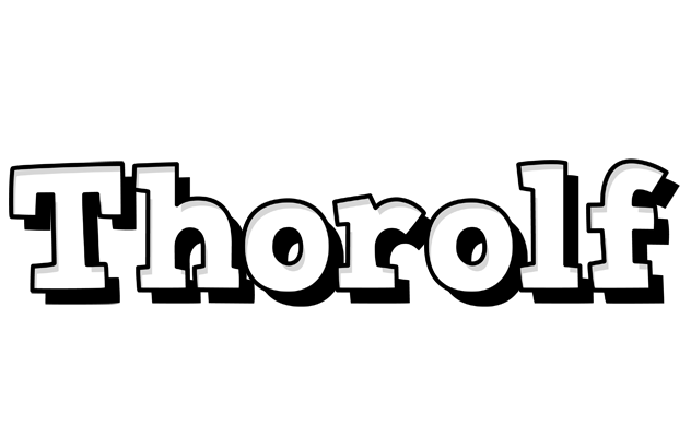 Thorolf snowing logo