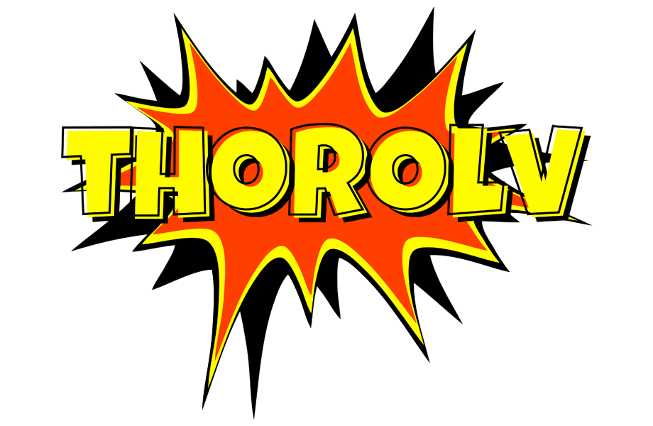 Thorolv bazinga logo