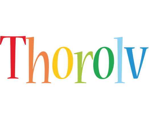 Thorolv birthday logo