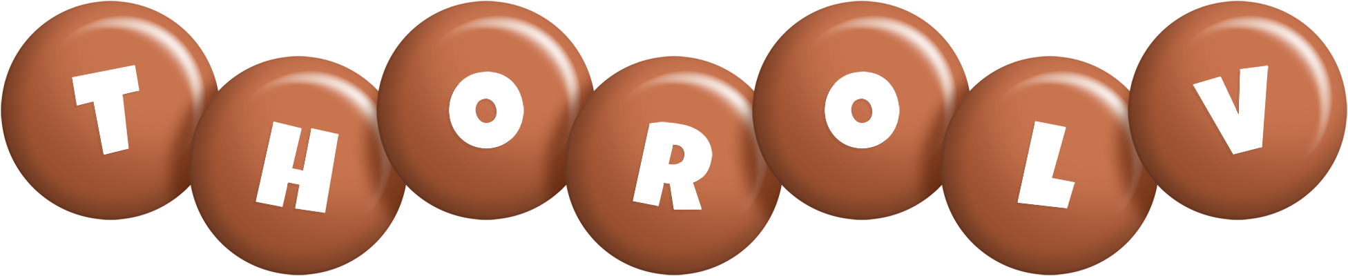 Thorolv candy-brown logo
