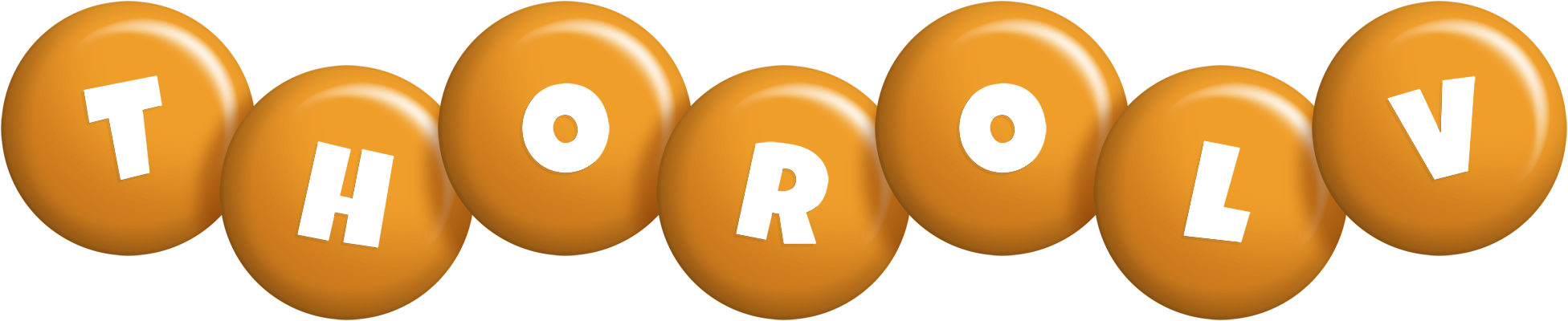 Thorolv candy-orange logo