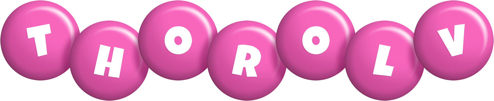 Thorolv candy-pink logo