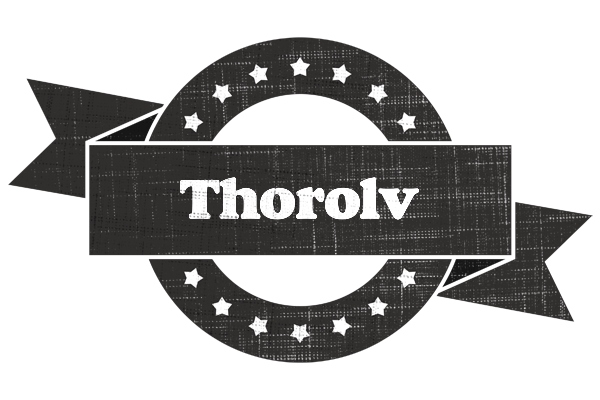 Thorolv grunge logo