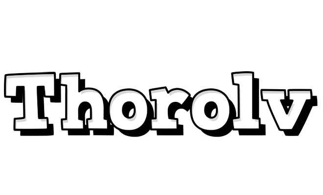 Thorolv snowing logo