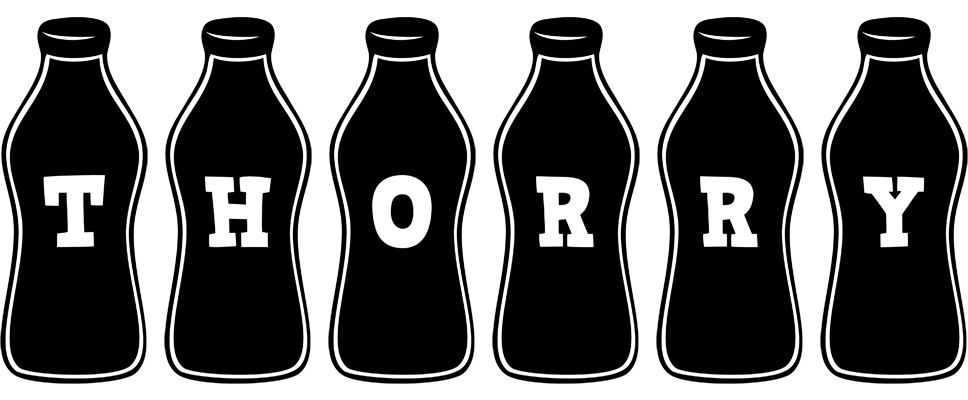 Thorry bottle logo