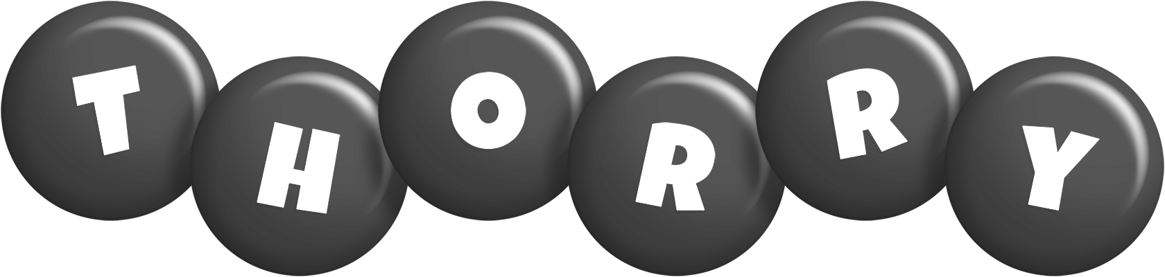 Thorry candy-black logo