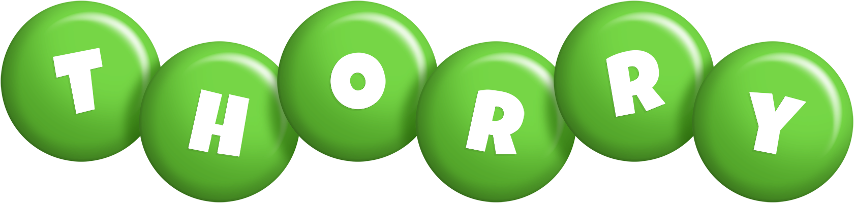 Thorry candy-green logo