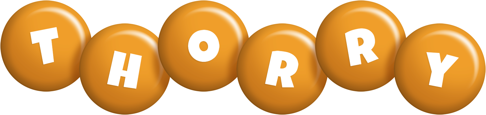 Thorry candy-orange logo