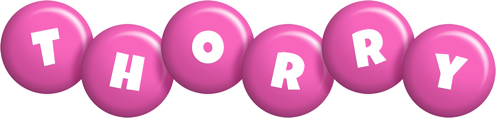 Thorry candy-pink logo