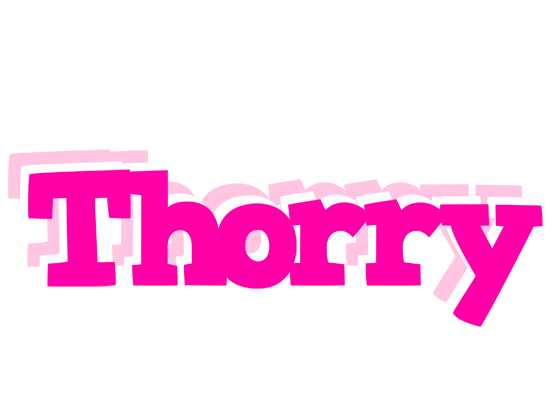 Thorry dancing logo