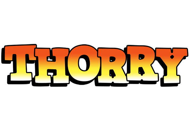 Thorry sunset logo