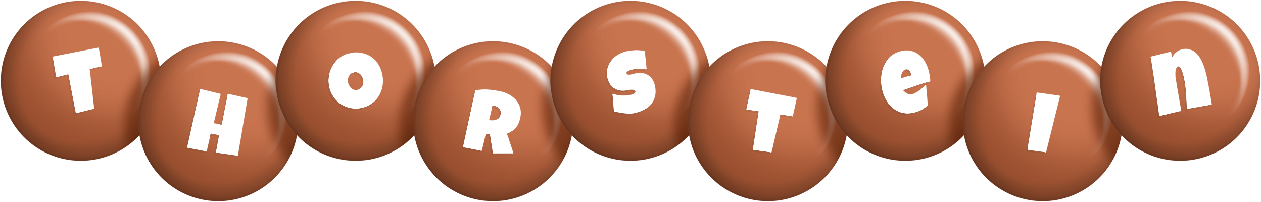 Thorstein candy-brown logo