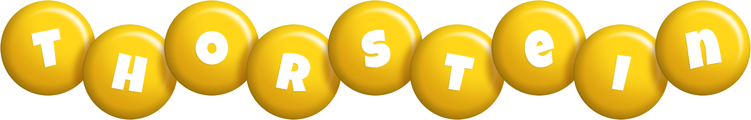 Thorstein candy-yellow logo