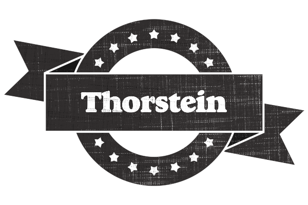 Thorstein grunge logo