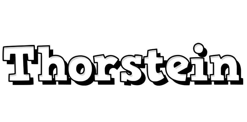 Thorstein snowing logo