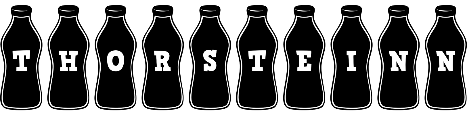 Thorsteinn bottle logo