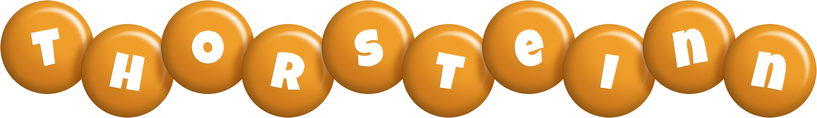 Thorsteinn candy-orange logo