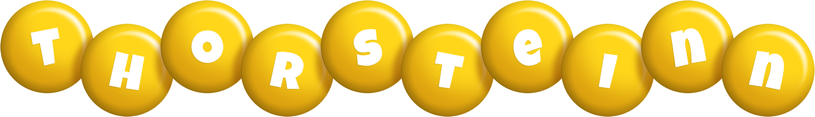 Thorsteinn candy-yellow logo