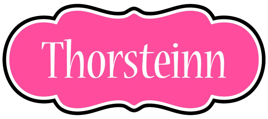 Thorsteinn invitation logo