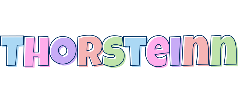 Thorsteinn pastel logo