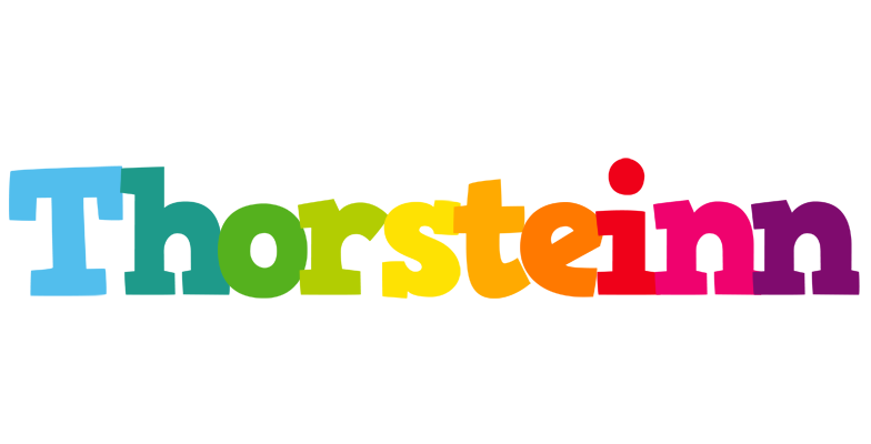 Thorsteinn rainbows logo
