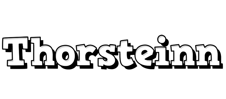 Thorsteinn snowing logo