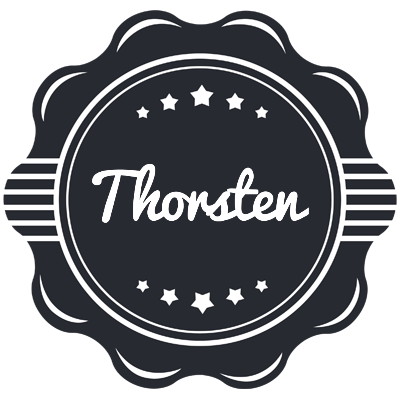 Thorsten badge logo
