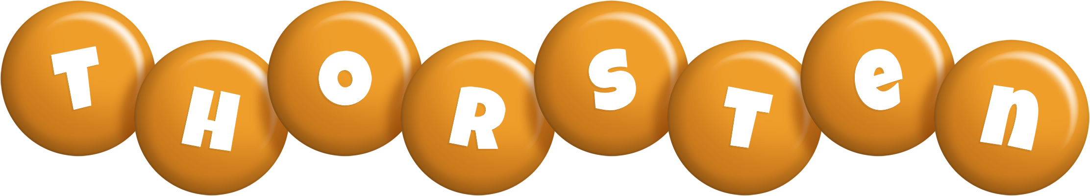 Thorsten candy-orange logo