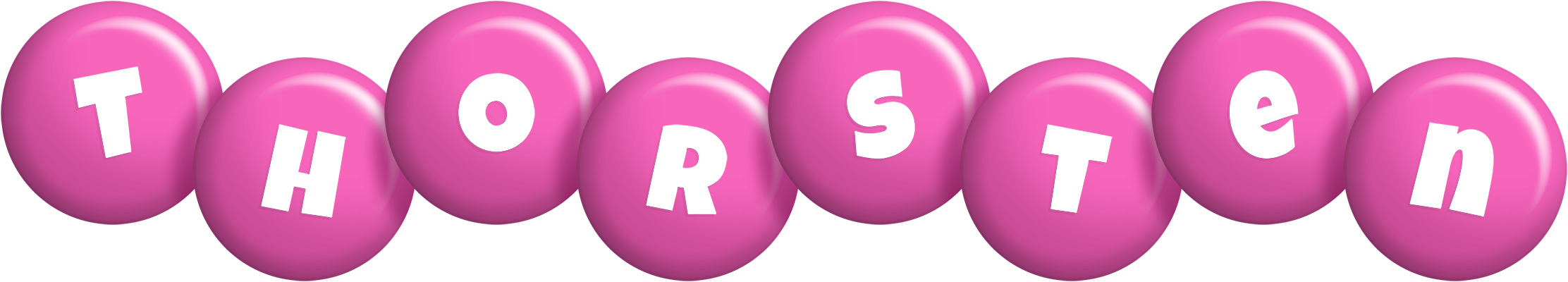 Thorsten candy-pink logo