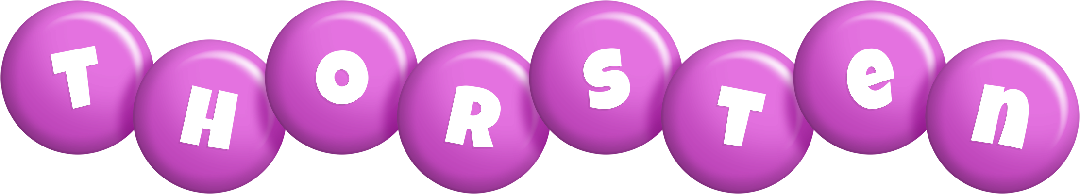 Thorsten candy-purple logo