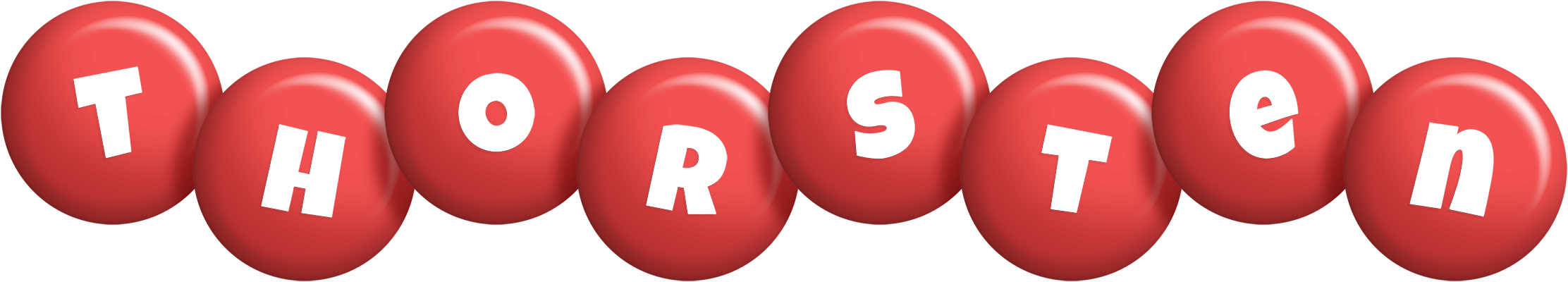 Thorsten candy-red logo