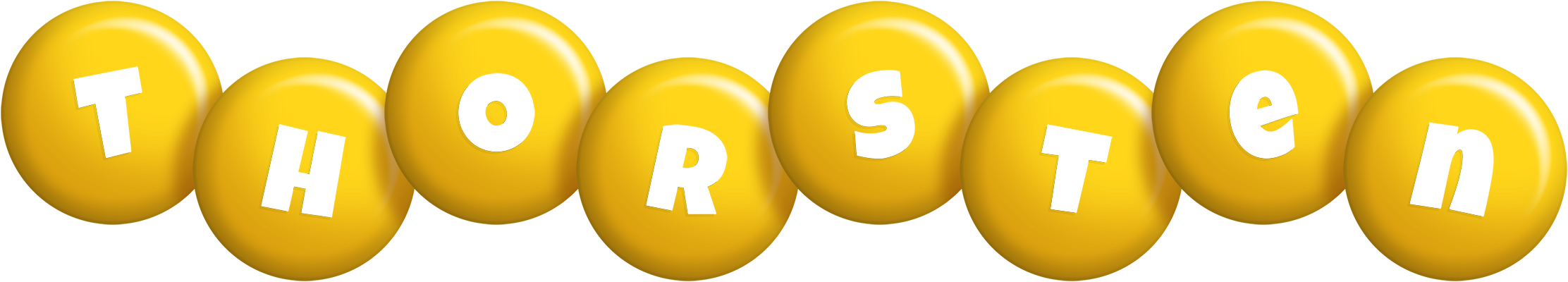 Thorsten candy-yellow logo
