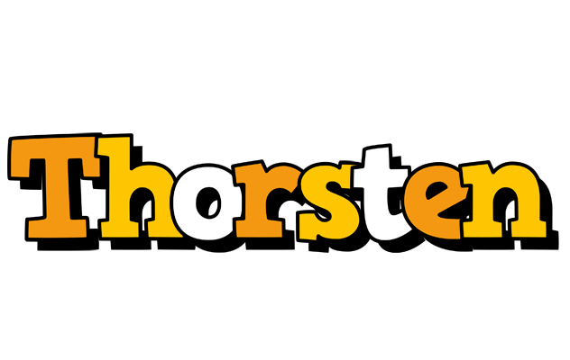 Thorsten cartoon logo