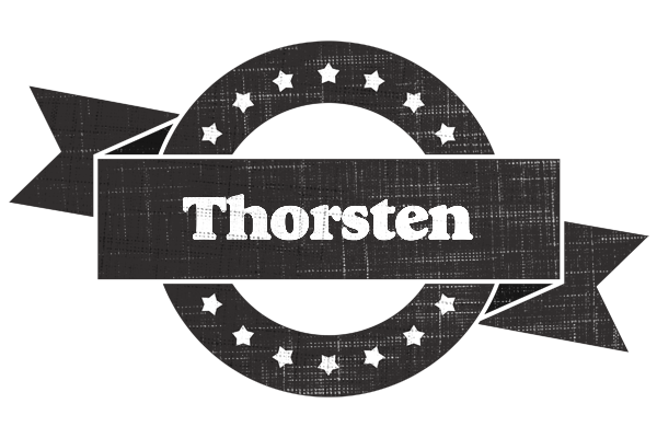 Thorsten grunge logo
